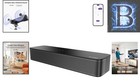 Compact 2 1ch Soundbar With Dual Speakers   Wireless Features For Home Audio