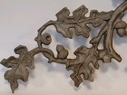 Antique Vintage Cast Metal Oak Leaf  Branch  And Acorn  Project Or Wall D  cor  