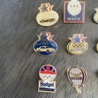 Lot Of 9 1984 Los Angeles Olympics Pins Buick Budget