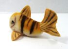 Steiff Vintage Mohair Yellow Striped Flossy Fish Nice   No Tags  5 