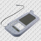 2pcs Pair 7  Car 2 Channel Video Sunvisor Rear View Mirror Screen Lcd Monitor