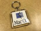 Coolest Apple Keychain Ever ____ Apple Computer Rainbow Logo