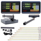 Toauto 5um Linear Scale 100-1000mm Linear Glass Scales For Bridgeport Mill Lathe