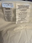 Pottery Barn Love Shack Fancy Ruffle Bow Quilt Ivory Full queen