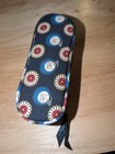 Vera Bradley Zip Around Glasses Case In Night Owl Pattern