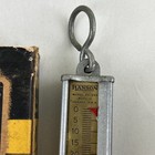 Vintage Hanson  895 Viking Brass Face Hanging Scale 50lb 