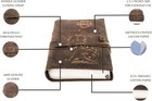 Vintage Leather Diary5x7handmade Blank Notebook Journal For Writing Sketching