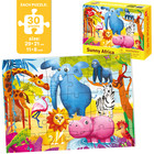 30 Piece Floor Jigsaw Puzzles For Kids   Polar  Farm  Ocean   Safari Animals