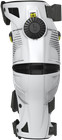 Mobius X8 Pair Set Knee Braces White yellow Motocross Offroad Protection