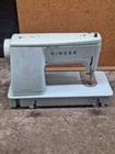 Vintage Singer Model 347 Sewing Machine Made In Great Britain Works