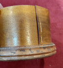 Antique Folk Quaker Shaker Sewing  Box  Round 1890