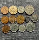 Barbados          Trinidad          Bermuda            Lot Of 13  World Foreign Coins