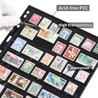 20 Pages  10 Sheet Poctage Stamp Collecting Album Binder Standard 9 Hole   