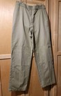 Dickies Mens Loose Fit Double Knee Pocket Work Pants Multi Pocket Khaki Color