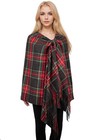 Achillea Oversized Cashmere Feel Scotland Scottish Tartan Plaid Scarf Shawl W   