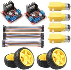 L298n Motor Drive Controller Board Stepper Motor Control Module Dual H-bridge   