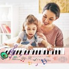 37 Keys Kids Electronic Piano Organ Keyboard With Microphone Education Toys Musi