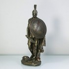 Leonidas Greek Spartan King Warrior W sword Statue Figure Bronze Finish 9 84 