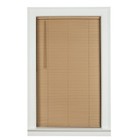 1  Cordless Vinyl Room Darkening Mini Blinds  Khaki  46 w X 64 l  Fade Resistant