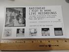2001 Rare Official Radiohead I Might Be Wrong Promo -cut Out Stickers -southpark