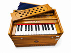Bina 2 Octave Mini Harmonium Portable Indian Instrument Travel Friendly With Bag