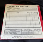 Vintage Radio Shack Realistic 3600 Reel To Reel Recording Tape 7    Sealed Nos