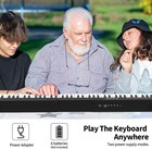 Digital Piano 88 Key Full Size Semi Weighted Electronic Keyboard Piano 2123vr7
