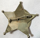  chicago   Northwestern Railway   C n w  Railroad   Police Badge  Star  Obsolete