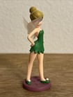Tinker Bell Fairy Disney Peter Pan 3 5    Figure Pvc Toy  On Button Base New