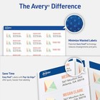 Avery Easy Peel Mailing Address Labels Laser 1 X 2 5 8 White 3000 box 5160