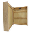 Home Key Box Letter Organizer Wall Mount Rack Holder Mail Wood Storage