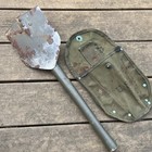 Wwii Ww2 U s  Army Military Entrenching E-tool Shovel W  Cover W l Dumas 1944