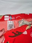 Christmas Leggings Womens Size Medium Red Reindeer Rudolph Holiday Soft