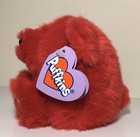 Puffkins Collection Kisses Red Bear Valentine s Day Plush New W  Tags 4  1994