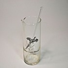 Tall Cocktail Stirring Glass Craft Bartender Drink Mixing Pitcher Pheasant 