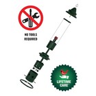 Brome Squirrel Buster Plus Bird Feeder With Perch Ring  5lb Seed Capacity