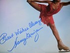 Nancy Kerrigan Autographed 8x10 Color Photo  framed   Matted  - Beckett Coa 