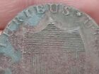 1786-1788 New Jersey Cent- Colonial Copper Coin  Crusty  Metal Detector Find 