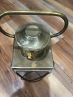 Vintage  Brass 10   Hanging Vintage Ship Oil Lantern Lamp Reproduction