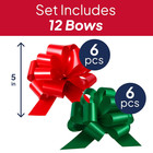Eye-catching Xmas Pull Bows For Easy Gift Wrapping With Ribbon - 5  Wide Wrap Bo