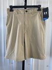 Under Armour Amphibious Short Boys Stretch Long Upf 50 Golf Brand New  29 99