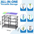 304 Stainless Steel Bathroom Toothbrush Holder Toothpaste Holder Stand Bathroom
