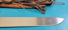 Vintage Honduras Machete Knife Sword Montero Co    Leather Sheath