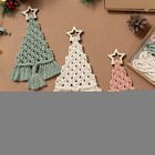 Christmas Tree Macrame Diy Kit For Beginners Hanging Ornaments For Holiday Decor