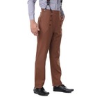 Thepiratedressing Men s Steampunk Victorian Architect Pants Trousers Chocolate