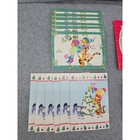 Vtg Disney Winnie The Pooh Tigger Eeyore Holiday Christmas Card Set Envelopes 19
