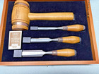Stanley 150th Anniversary Commemorative Tool Collection Chisels Mallet  35 Mint