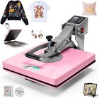 Heat Press Machine Clamshell 15 x15  Sublimation Transfer T-shirt Mug Plate Hat