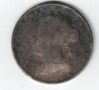 Canada 1881h Fifty Cents Half Dollar Queen Victoria Sterling Silver Coin