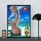 Dos Equis Xx Beer Sexy Mexican Girl Poster 16x24 Dream Girl Sexy Mancave Decor